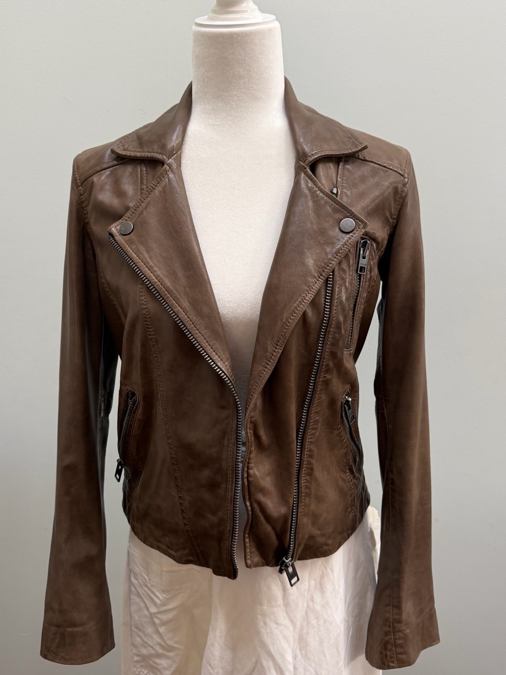 Lucky Brand Brown leather jacket